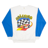 MEDALLION Rallying Mens Sweatshirt White L