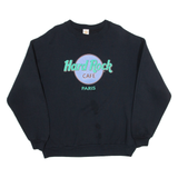 HARD ROCK CAFE Mens Sweatshirt Black L
