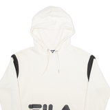FILA Womens Cream Hoodie S