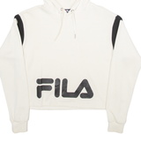 FILA Womens Cream Hoodie S