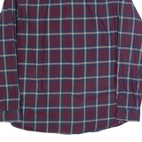 SELECTED HOMME Slim Fit Mens Shirt Blue Check Long Sleeve L