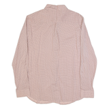 BENETTON Womens Shirt Pink Crazy Pattern Long Sleeve L