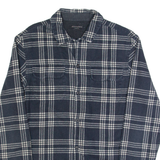 ALL SAINTS Mens Shirt Black Check Long Sleeve XS