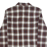 ALL SAINTS Mens Shirt Red Check Long Sleeve XS