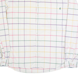 SUPERDRY Mens Shirt Beige Check Long Sleeve XL