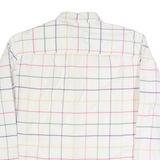 SUPERDRY Mens Shirt Beige Check Long Sleeve XL