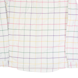 SUPERDRY Mens Shirt Beige Check Long Sleeve XL