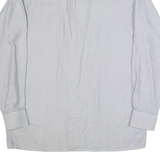 VAN HEUSEN Mens Shirt Black Striped Long Sleeve L