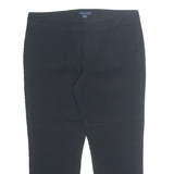 TOMMY HILFIGER Womens Trousers Black Regular Tapered W30 L23
