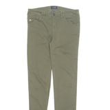 ARMANI JEANS Womens Trousers Green Regular Tapered W28 L29