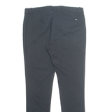 TOMMY HILFIGER Womens Trousers Black Slim Tapered W32 L30