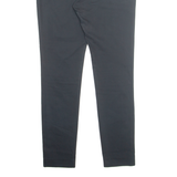 TOMMY HILFIGER Womens Trousers Black Slim Tapered W32 L30