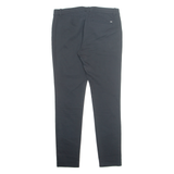 TOMMY HILFIGER Womens Trousers Black Slim Tapered W32 L30