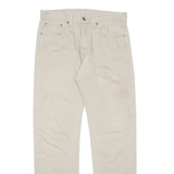 LEVI'S Mens Trousers Beige Regular Straight W33 L34