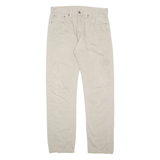 LEVI'S Mens Trousers Beige Regular Straight W33 L34