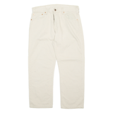 LEVI'S Mens Trousers Beige Regular Tapered W34 L26