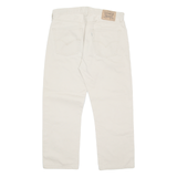 LEVI'S Mens Trousers Beige Regular Tapered W34 L26