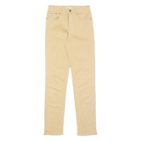 BARBOUR Mens Trousers Beige Regular Tapered W24 L29