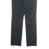 LEVI'S Womens Trousers Black Regular Tapered W31 L32