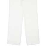 ANGELS Womens Trousers White Regular Straight W30 L30