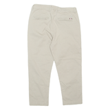 KANGOL Chino Mens Trousers Beige Regular Tapered W30 L23
