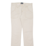 CALVIN KLEIN JEANS Womens Trousers Beige Regular Tapered W30 L33