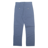 KANGOL Chino Mens Trousers Blue Regular Tapered W26 L26