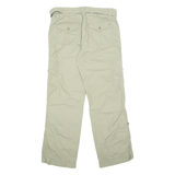 TOMMY HILFIGER Outdoor Cargo Womens Trousers Green Regular Straight W32 L32