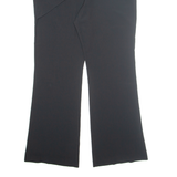 CALVIN KLEIN Womens Trousers Black Regular Straight W34 L30