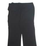 CALVIN KLEIN Womens Trousers Black Regular Straight W34 L30