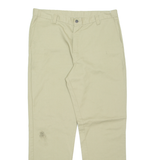 DICKIES Chino Mens Trousers Beige Regular Straight W36 L33