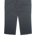 DICKIES Workwear Mens Trousers Black Regular Straight W40 L30