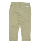 TIMBERLAND Chino Mens Trousers Green Regular Tapered W30 L31