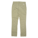 TIMBERLAND Chino Mens Trousers Green Regular Tapered W30 L31