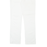 RALPH LAUREN Womens Trousers White Regular Straight W32 L32