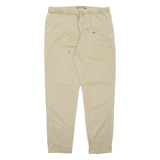 TOMMY HILFIGER Chino Mens Trousers Beige Regular Tapered W34 L32