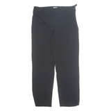ARMANI COLLEZIONI Womens Trousers Black Regular Straight W28 L26