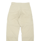 TIMBERLAND Cargo Outdoor Mens Trousers Beige Regular Straight W30 L31