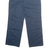 DICKIES Cargo Womens Trousers Blue Regular Straight W34 L31
