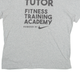 NIKE YMCA Mens T-Shirt Grey L
