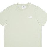 ADIDAS Womens T-Shirt Green UK 12