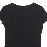 LEVI'S Womens T-Shirt Black S