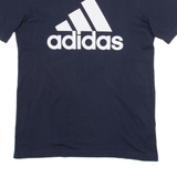 ADIDAS Mens T-Shirt Blue S
