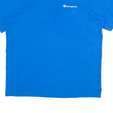 CHAMPION Mens T-Shirt Blue M