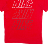 NIKE Mens T-Shirt Red M