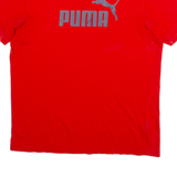 PUMA Mens T-Shirt Red M