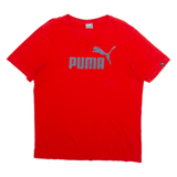 PUMA Mens T-Shirt Red M