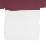 VANS Mens T-Shirt Maroon S