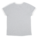 ADIDAS Womens T-Shirt Grey UK 6