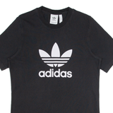 ADIDAS Mens T-Shirt Black S